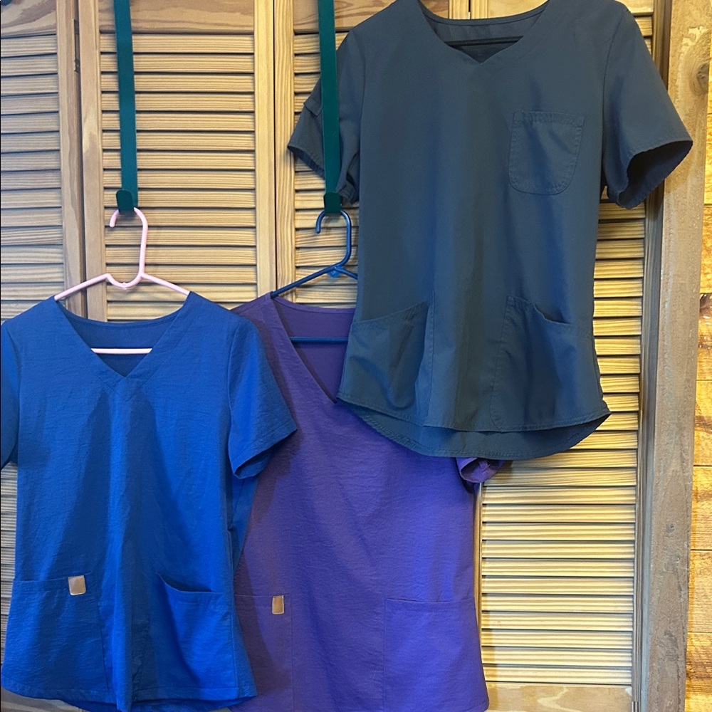 Kids Blue and Purple Tops